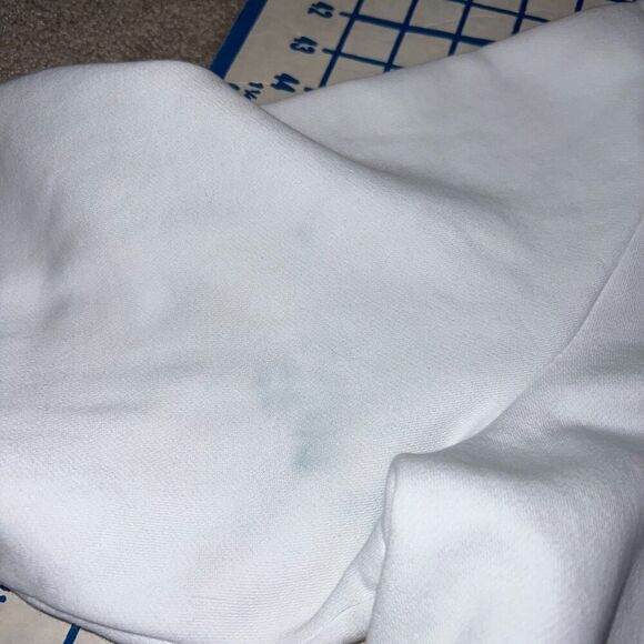 Levi's Silvertab Baggy Sweatshirt Size XXL White Graphic Pullover T-Shirt Retro - Picture 6 of 10